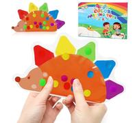 TonStyle Jouet Sensoriel Anti Stress pour Enfants, Jouets Sensoriels de Tri des Couleurs, Jouet Anti Stress pour TDAH et Autisme, Jouets Éducatifs pour Les Enfants D'Âge Préscolaire