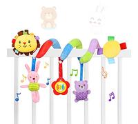 TonStyle Jouets Suspendus Spirale pour Bébés, Bébé Jouet de Poussette, Lit Suspendu Jouet, Jeu D'éducation Précoce Jouet en Spirale D'activité pour Naissance Cadeaux 3 6 12 Mois