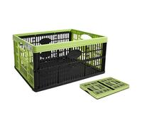 Tontarelli 85686 Boîte multi-usages, noir et vert, 47,5 x 35 x 23,6 cm