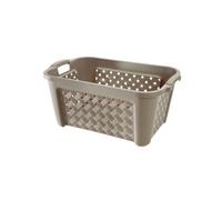 Tontarelli Arianna Panier à linge rectangulaire 35 l Polypropylène (PP) Beige