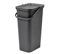 Tontarelli - Poubelle MODA avec poignée 25L graphite