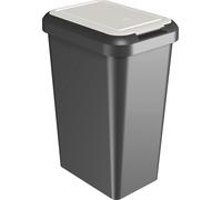 Tontarelli Poubelle Touch & Lift 25L blanc/noir