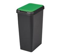 Tontarelli Poubelle Touch&Lift Unitaire 45 litres vert