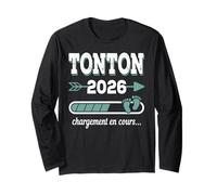 Tonton 2026 Cadeau Amusant Futur Oncle 2026 Manche Longue