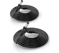 Tonton 2PACK 3M DC Câble d'extension d'alimentation Compatibilité avec Les caméras Reolink RLC-810A; RLC-823A; RLC-510A; RLC-520A; RLC-811A; RLC-820A; RLC-523WA; RLC-510WA; E1 Outdoor (2 Pack)