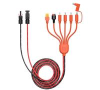 Tonton Câble d'alimentation 12V pour Voiture, Prise Allume-Cigare sur Pinces de Batterie Alligator pour Batterie de Voiture