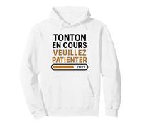 Tonton en Cours 2027 Annonce Bébé Tu Vas Être Futur Tonton Sweat à Capuche