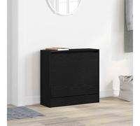Tonture Cabinet à Chaussures en Bois d'ingénierie 60 x 21 x 57 cm avec Porte, étagère de Rangement modulable, Meuble Organisateur pour entrée, Chambre, Salon, Vertical