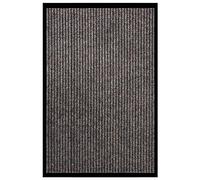 Tonture Paillasson à rayures beige - 80 x 120 cm - Antidérapant - Avec surface en feutre aiguilleté - Résistant aux intempéries et absorbant - Pour porte d'entrée, couloir, balcon, terrasse, intérieur