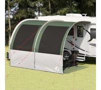 Tonture Tarp résistant à l'eau en Polyester avec Structure Arche 260 x 350 x 260 cm léger et Pliable pour Camping randonnée Plein air Protection Durable