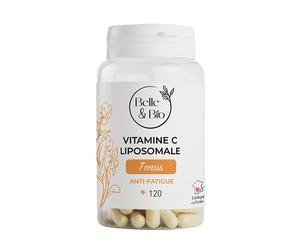 TONUS & ACTION ANTI-FATIGUE - Vitamine C Liposomale - 120 Gélules - Complément Alimentaire BELLE&BIO - Fabriqué en France