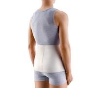 Tonus Elast Ceinture Chauffante Lombaire, Anti-Froid Bande en Laine et Coton pour Femmes et Hommes, Gaine Thermique, Prévention des Maux de Dos, Douleurs Rénales, Névralgies (L)