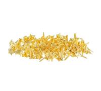TONXX 100 pièces Mini Brads Motif Clips métal Papier fermoirs Broches Fendues tête Ronde Clips pour école Scrapbooking Trombone