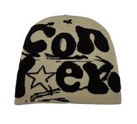 TONXX Bonnet Unisexe Hip-hop Y2K pour Hommes, Automne et Hiver, Style Harajuku, Accessoires Photo, Bonnet Polyvalent pour Halloween