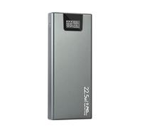 TONXX DIY Power Bank Boxes 8x18650 Batterie Chargeur Plus Rapide Boîtier extérieur Coques en Alliage 22.5W Chargeur Case (Batterie Non Incluse)