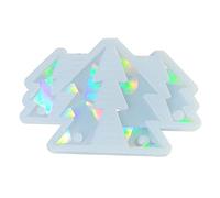 TONXX Éclairs chatoyants moule holographique éclairs boucle d'oreille pendentif Silicone moule