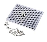 TONXX Gabarit de Fil en Aluminium, Ensemble Complet d'outils de Fabrication de Bijoux, Kit de Boucle de Fil Pratique, Planche à cintrer de Fil pour Bijoux