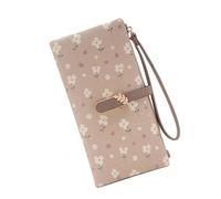 TONXX Portefeuilles pour femme avec imprimé floral et emplacements pour cartes de grande capacité pour téléphone portable