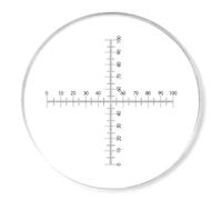 TONXX Règle d'étalonnage pour microscope