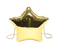 TONXX Sac de soirée en acrylique pour femme - Sac à bandoulière en forme d'étoile - Sac à main de soirée pour fête - Doré