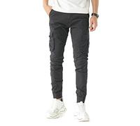 TONY BACKER Pantalon Casual Homme Pantalon Cargo Homme Pantalon Homme Vintege G6551, bleu, 46W