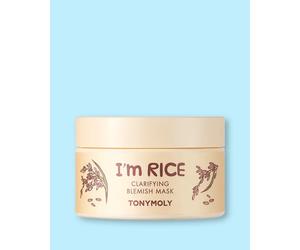 Tony Moly Masque éclaircissant à base de riz pour peau problématique I'm Rice Clarifying Blemish Mask - 100 ml