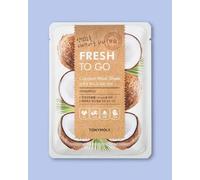 Tony Moly Masque en tissu à l'extrait de noix de coco Fresh To Go Coconut Mask Sheet - 25 g / 1 pc