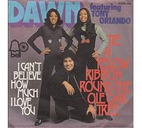 TONY ORLANDO & DAWN - tie a yellow ribbon round the ole oak tree 45 rpm single