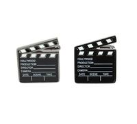 Tony & Paul - Boutons de manchette - Clap - Noir - Homme