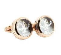 Tony & Paul - Boutons de manchette - mécanisme de montre Montreux - Or rose - Homme