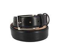 Tony & Paul. Ceinture classiques. Roma, Cuir. Noir - Uni - FABRIQUE EN ITALIE. XL 110-125