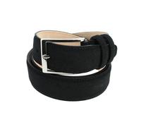 Tony & Paul - Ceinture en daim - ALASKA - Noir Charbon - M 90-105 Homme 110/125