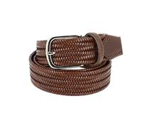 Tony & Paul. Ceinture tressée. Tressia, Cuir. - Uni - FABRIQUE EN ITALIE. S 85-100