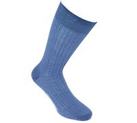 Tony & Paul. Chaussette. VATICANA, Fil d'écosse. Bleu Jeans. 40/41 Fabriqué en Italie.