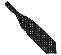 Tony & Paul. Foulard Ascot. Fleurs de Lys - BOURBON, Soie. - Motifs - FABRIQUE EN ITALIE.