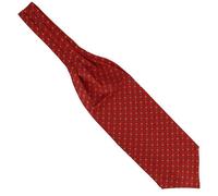 Tony & Paul - Foulard Ascot - Sofia - Rouge Vermillon - Homme