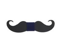 Tony & Paul - Noeud papillon - Big Moustache - Bleu Marine - Homme