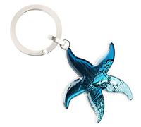 Tony & Paul - Porte-clés - Etoile de mer - Animaux - Fantaisie - Fabriqués en France à Saumur par un maître médailleur.