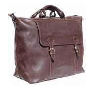 Tony & Paul - Sac de voyage - WEEKENDER - Cuir marron foncé - Homme
