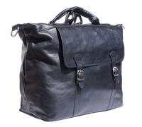 Tony & Paul - Sac de voyage - WEEKENDER - Cuir noir - Homme
