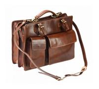 Tony & Paul - Serviette - DANIELE - Cuir marron - Homme