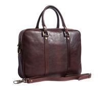Tony & Paul - Serviette - VOYAGE BUSINESS - Cuir marron foncé - Homme
