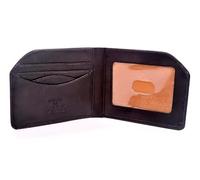 Tony Perotti Portefeuille en cuir de vache italien avec poche avant pour homme, noir, One Size, Non personnalisé