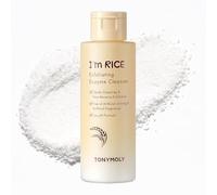 TONYMOLY I'm Rice Nettoyant enzymatique exfoliant - Nettoyant visage en poudre de riz et gommage enzymatique de papaye, masque éclaircissant doux AHA pour une peau lisse et éclatante, 50 g