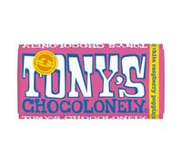 Tony'S Chocolonely | Barre Chocolat Blanc Framboise Sucre | Chocolat Tony'S | Tony'S Chocolate | 15 Pack | 2700 Gramme Total