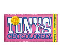 Tony'S Chocolonely | Barre Chocolat Blanc Framboise Sucre | Chocolat Tony'S | Tony'S Chocolate | 15 Pack | 2700 Gramme Total