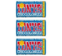 Tony's Chocolonely Barre de chocolat noir 70 % - 180 g, 2