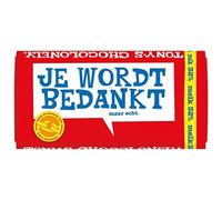 Tony'S Chocolonely | Reep Milk Merci | Chocolat Tony'S | Tony'S Chocolate | 15 Pack | 2700 Gramme Total