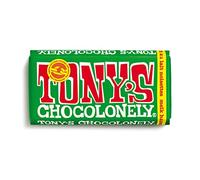 Tony's Chocolonely - Tablette de chocolat, lait, noisette - 180 grammes - Chocolat équitable