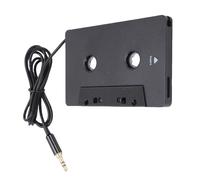 Tonysa Adaptateur Cassette de Voiture vers AUX, Convertisseur de Cassette Stéréo Universel avec Câble Auxiliaire de Type C de 3,5 Mm, pour Smartphones, Lecteurs MP3, Autoradios